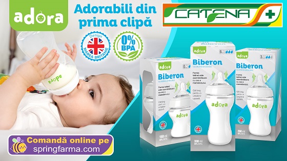 gama de biberoane Adora