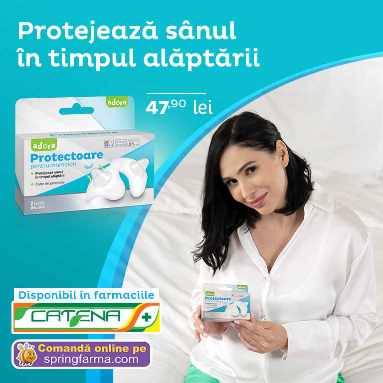 Adora protectoare de mameloane din silicon